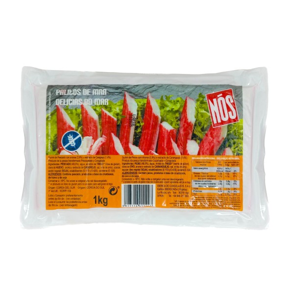 PALITOS DE SURIMI - 1kg